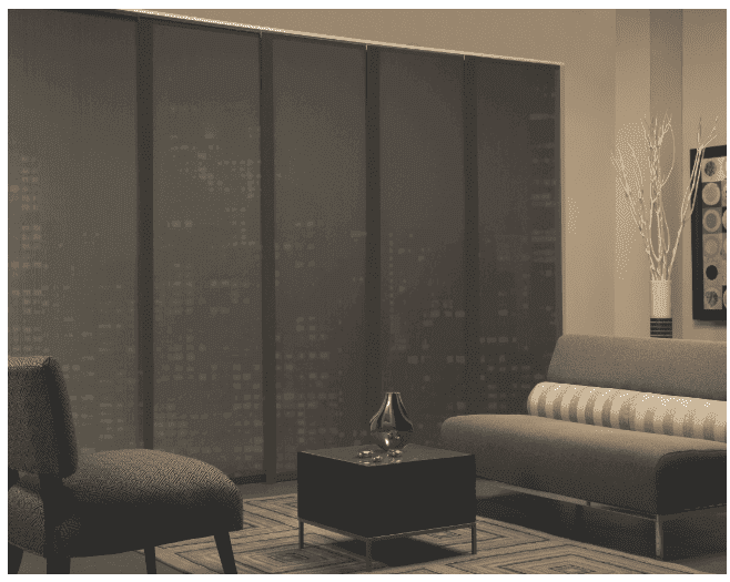 Panel Track Custom Blinds