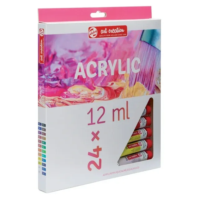 Art Creations Acrylic Set 12ml x 12 Tubes